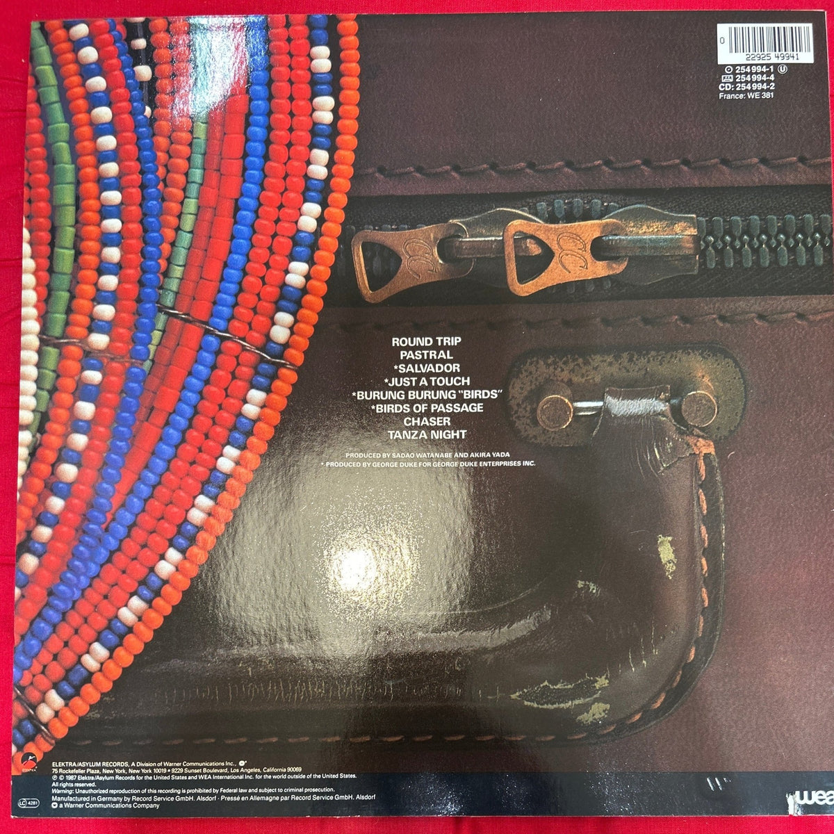 LP Sadao Watanabe – Birds Of Passage 2ª Mano - DISCOS NAKASHA