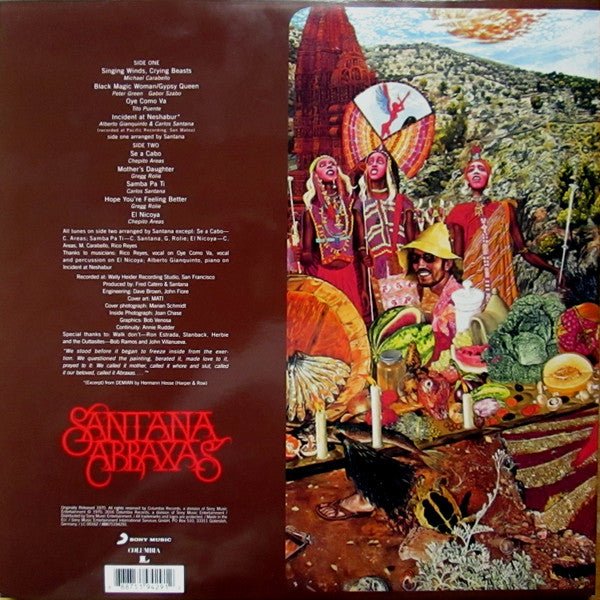 LP Santana – Abraxas Nuevo precintado - DISCOS NAKASHA