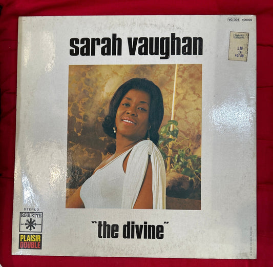 LP Sarah Vaughan – The Divine 2ª Mano - DISCOS NAKASHA