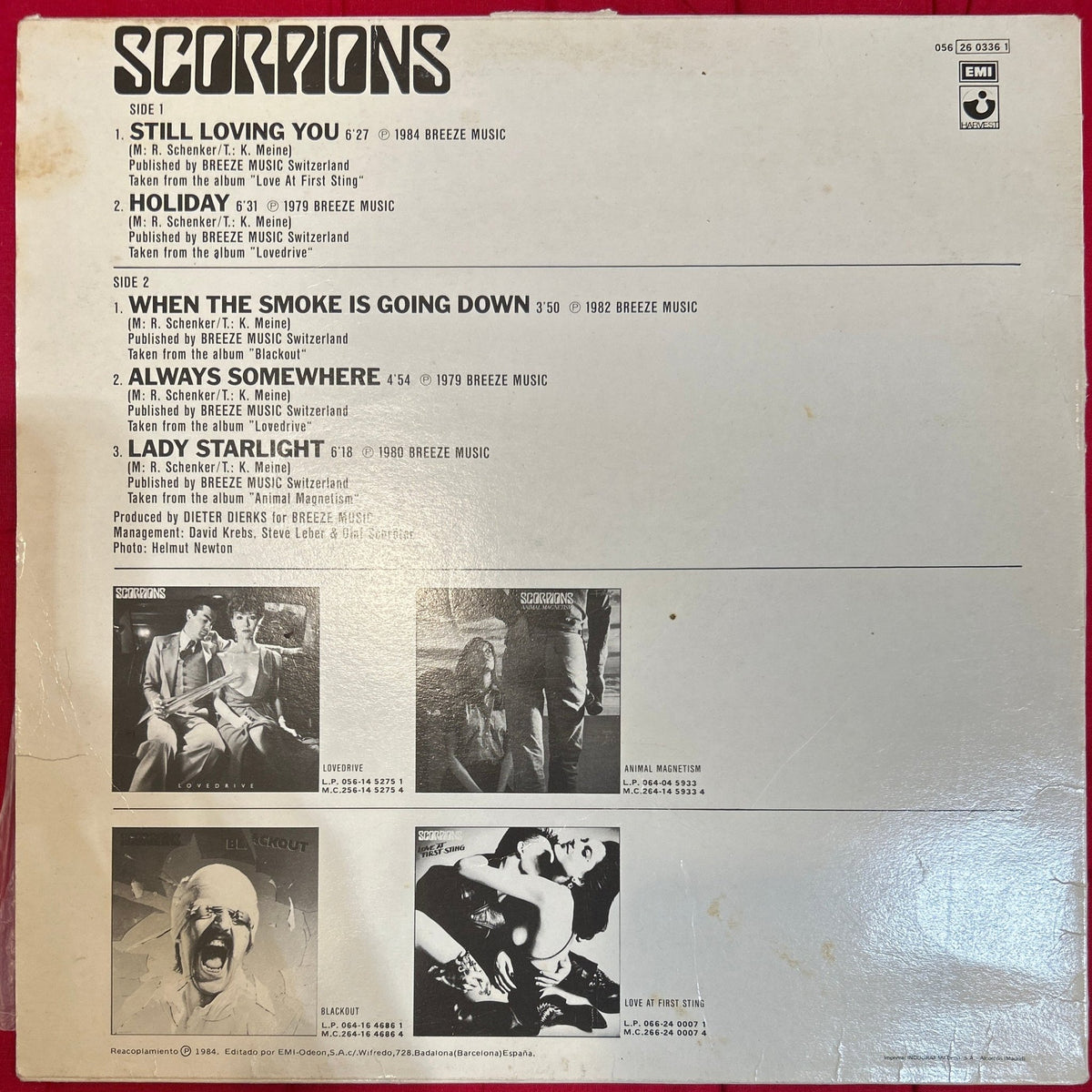 LP Scorpions – Gold Ballads 2ª Mano - DISCOS NAKASHA