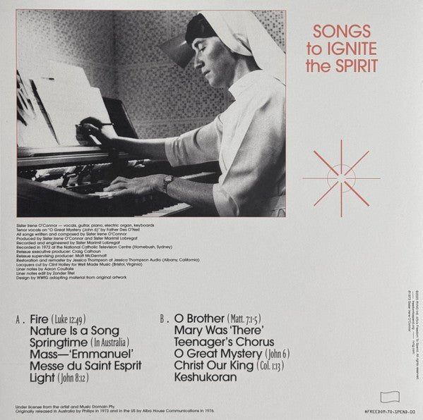 LP Sister Irene O'Connor – Fire Of God's Love Nuevo precintado - DISCOS NAKASHA
