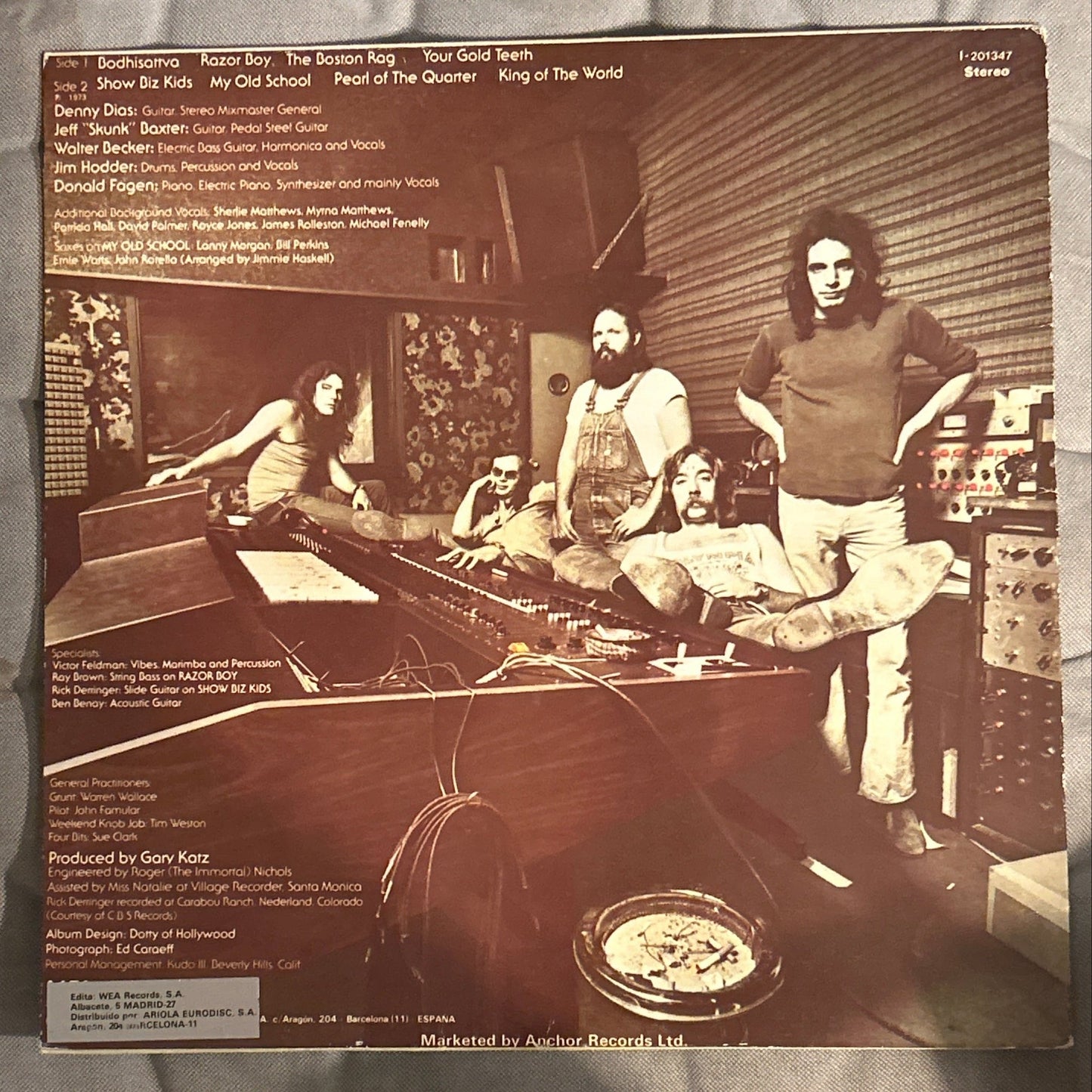 LP Steely Dan – Countdown To Ecstasy 2ª Mano - DISCOS NAKASHA