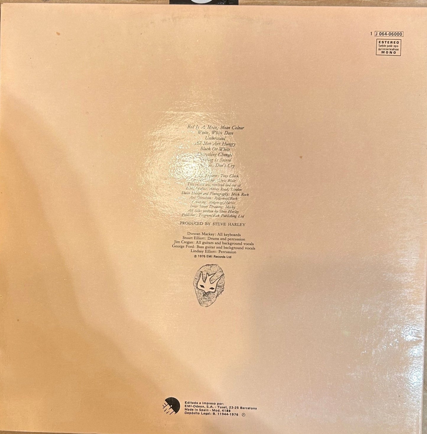 LP Steve Harley And Cockney Rebel – Timeless Flight 2ª mano - DISCOS NAKASHA