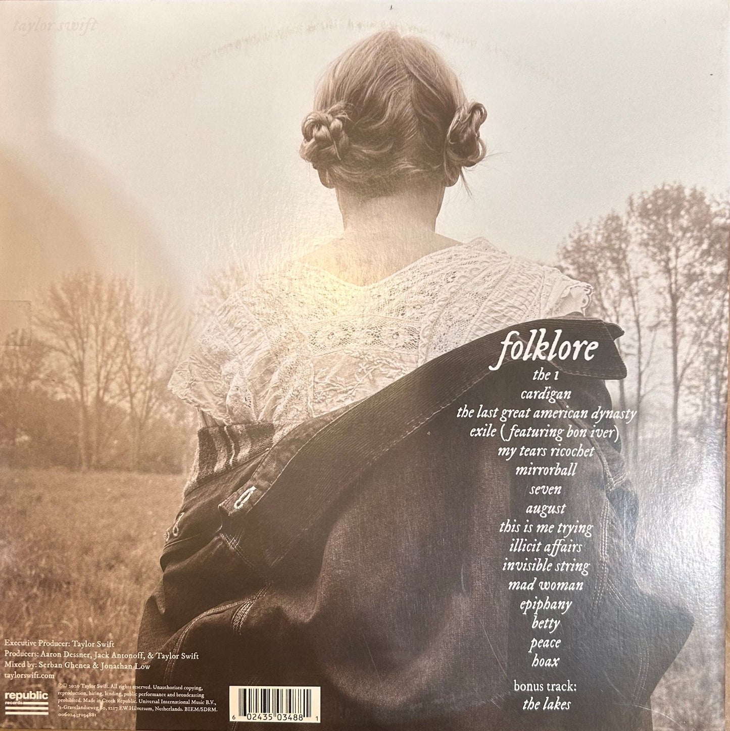LP Taylor Swift – Folklore Nuevo precintado - DISCOS NAKASHA