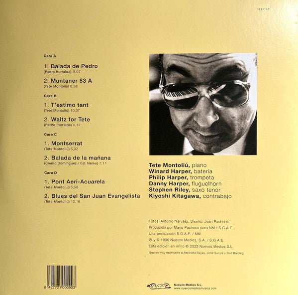 LP Tete Montoliu – En El San Juan Nuevo precintado - DISCOS NAKASHA