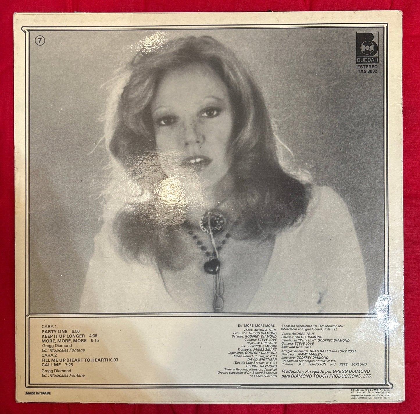 LP The Andrea True Connection – More, More, More 2ª Mano (Producto exclusivo recogida en tienda) - DISCOS NAKASHA