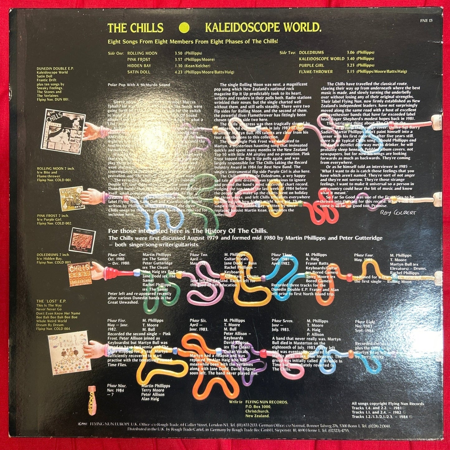 LP The Chills – Kaleidoscope World 2ª Mano - DISCOS NAKASHA