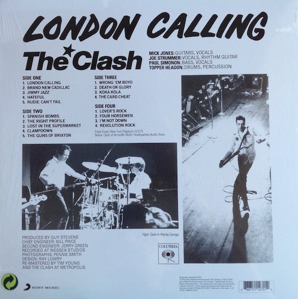 LP The Clash – London Calling Nuevo precintado - DISCOS NAKASHA