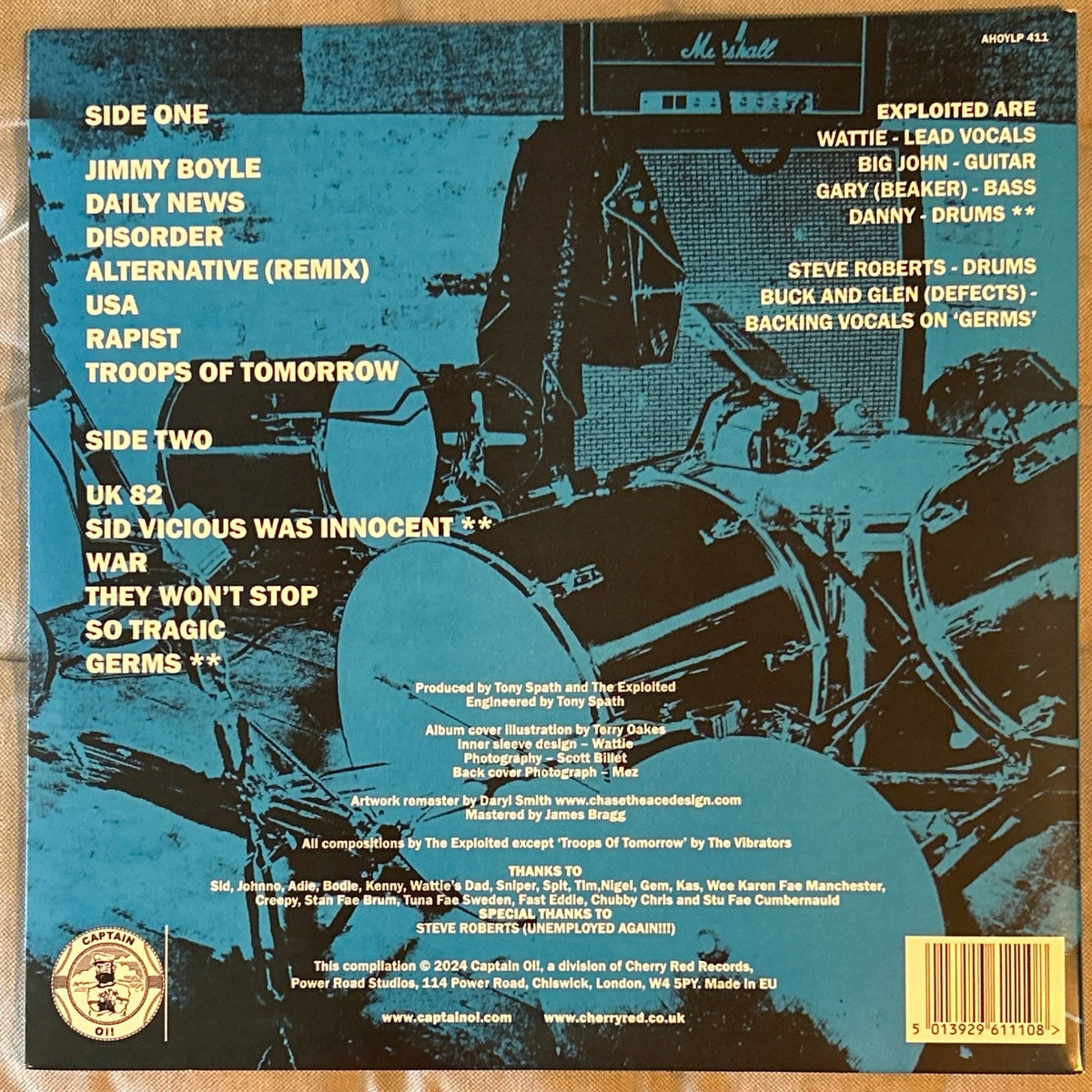 LP The Exploited – Troops Of Tomorrow 2ª Mano - DISCOS NAKASHA