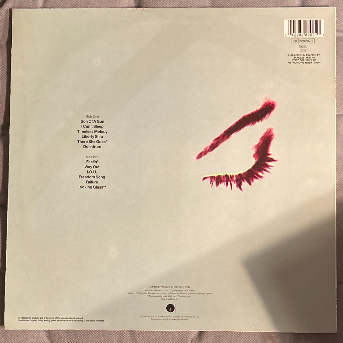 LP The La's – The La's 2ª Mano - DISCOS NAKASHA