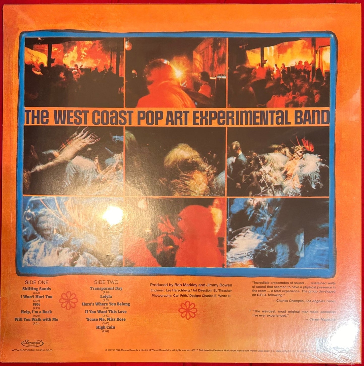 LP The West Coast Pop Art Experimental Band – Part One Nuevo precintado - DISCOS NAKASHA