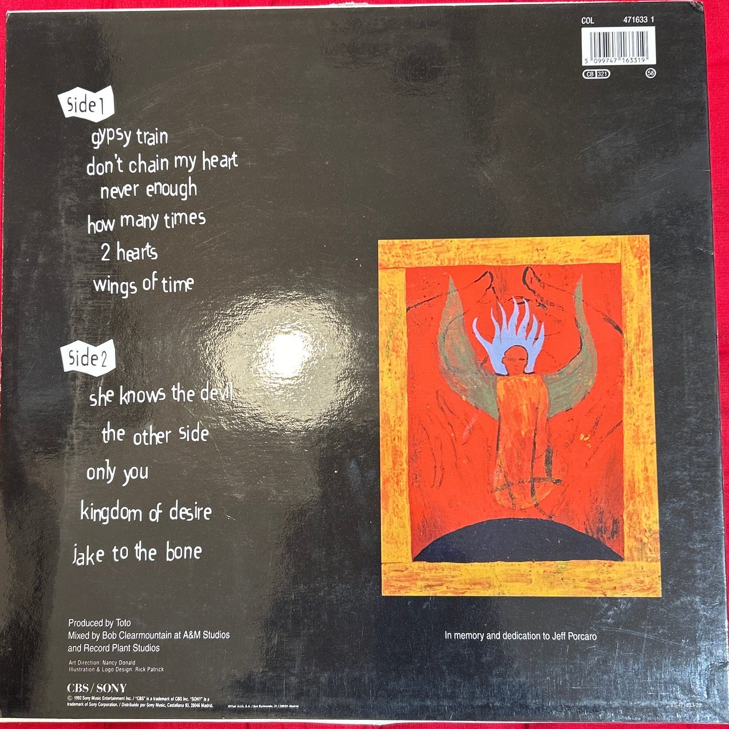 LP Toto – Kingdom Of Desire 2ª mano - DISCOS NAKASHA