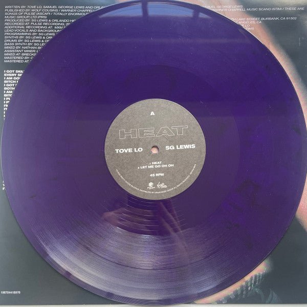 LP Tove Lo, SG Lewis – Heat Nuevo precintado - DISCOS NAKASHA