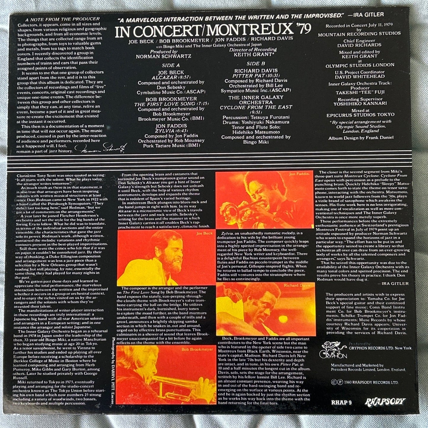 LP V/A – In Concert / Montreux '79 2ª Mano - DISCOS NAKASHA
