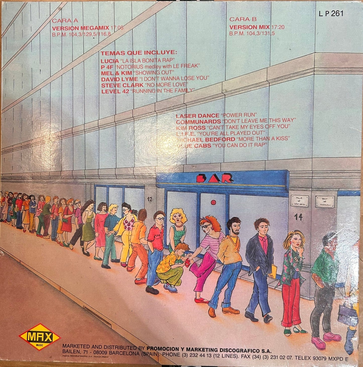 LP V/A – Max Mix 5 2ª mano - DISCOS NAKASHA
