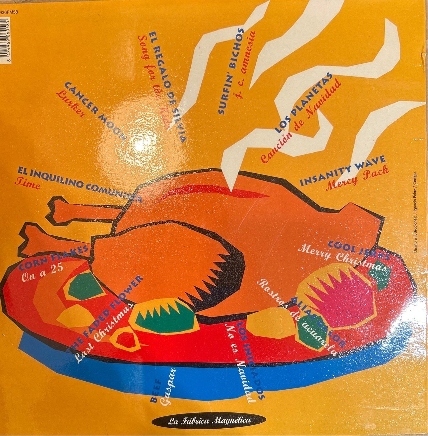 LP V/A – Navidades Furiosas (Canciones De Paz Y Rabia) 2ª Mano - DISCOS NAKASHA