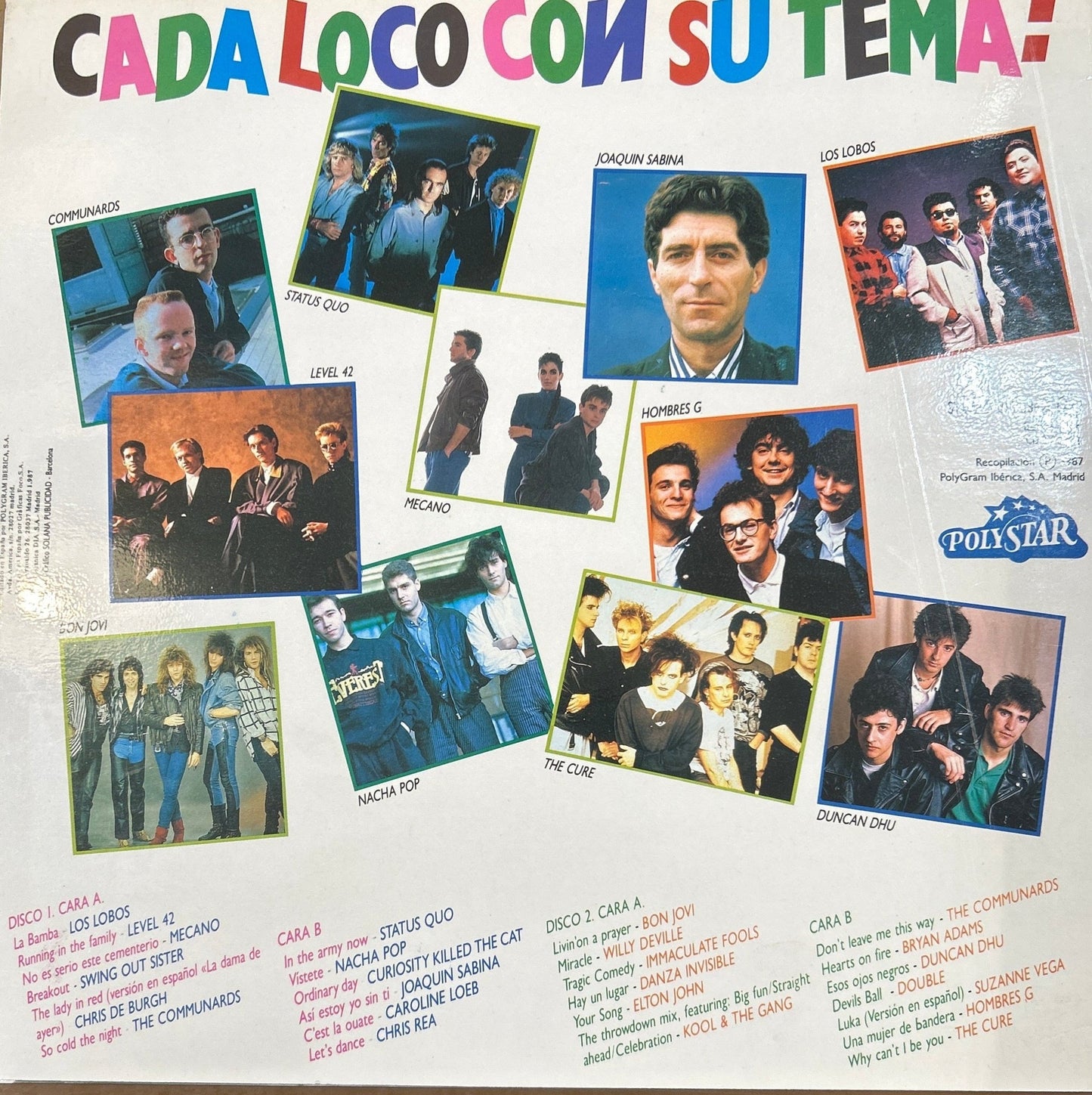 LP V/A – ¡Qué Locura! 2ª Mano (Producto exclusivo recogida en tienda) - DISCOS NAKASHA
