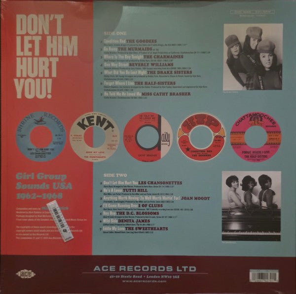 LP Various – Don't Let Him Hurt You! Girl Group Sounds USA 1962 - 1968 Nuevo precintado - DISCOS NAKASHA