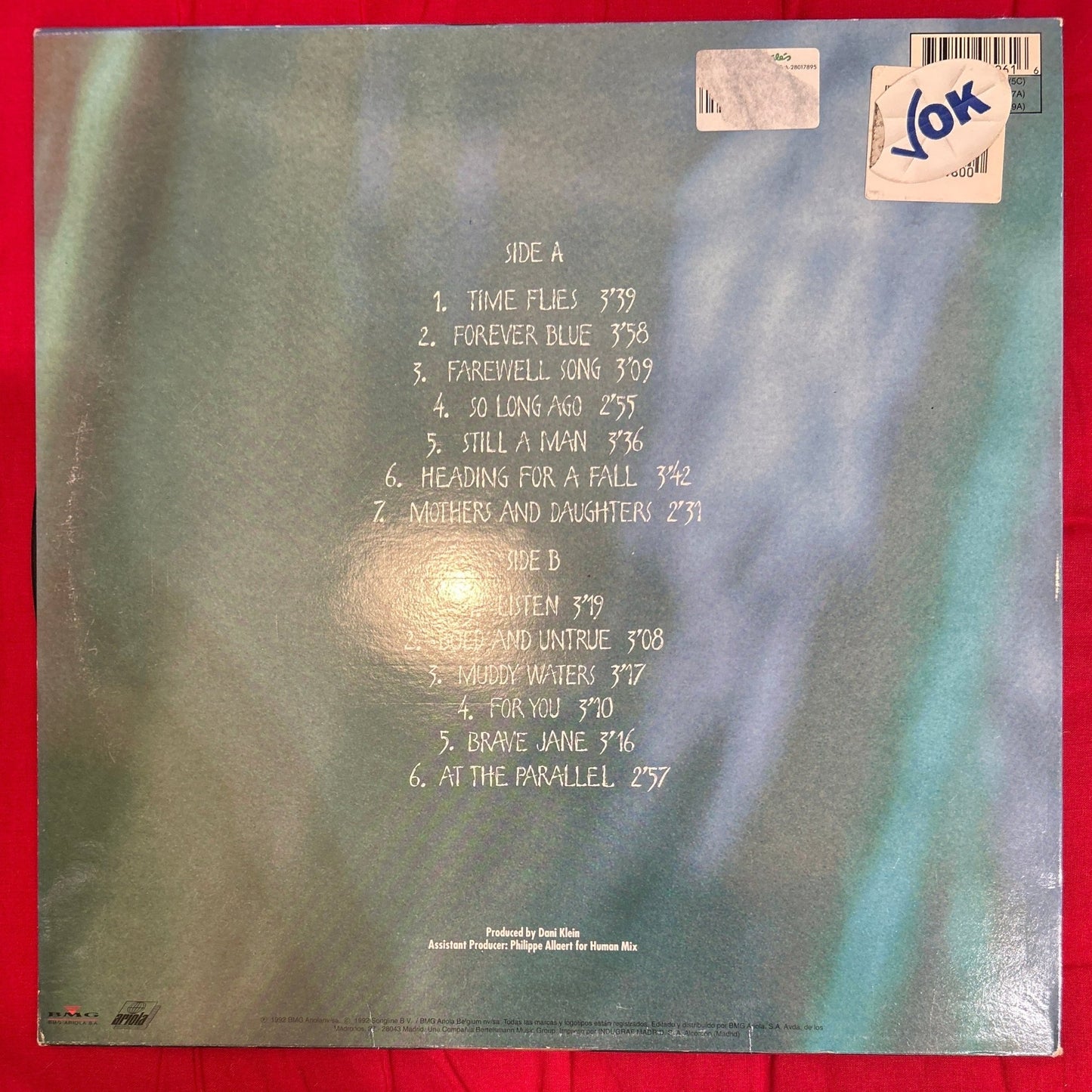 LP Vaya Con Dios – Time Flies 2ª Mano - DISCOS NAKASHA
