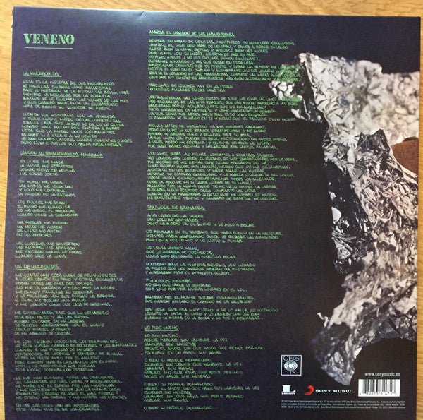 LP Veneno – Veneno Nuevo precintado - DISCOS NAKASHA