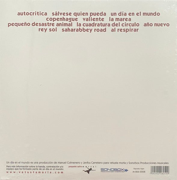 LP Vetusta Morla – Un Dia En El Mundo Nuevo precintado - DISCOS NAKASHA