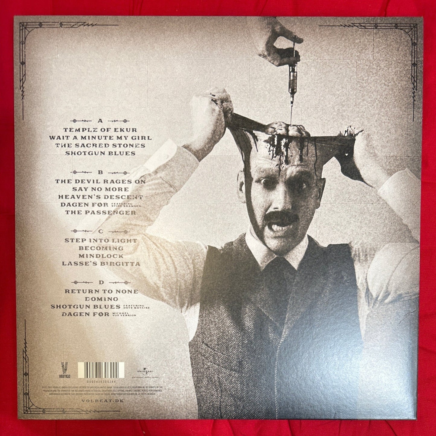 LP Volbeat – Servant Of The Mind 2ª Mano - DISCOS NAKASHA