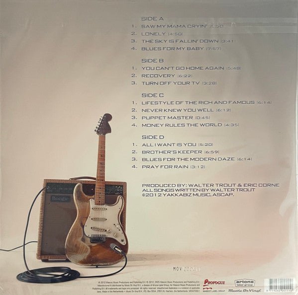 LP Walter Trout – Blues For The Modern Daze Nuevo precintado - DISCOS NAKASHA