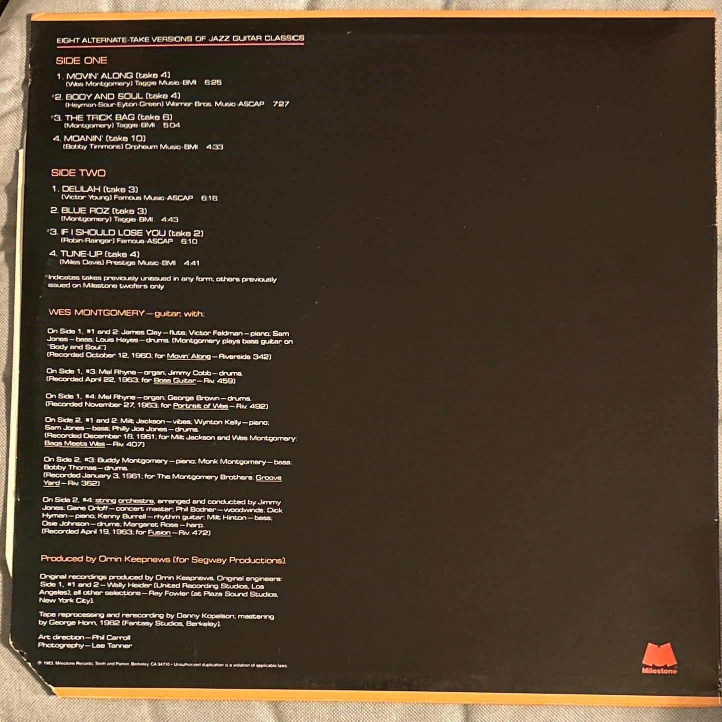 LP Wes Montgomery – Encores 2ª mano - DISCOS NAKASHA