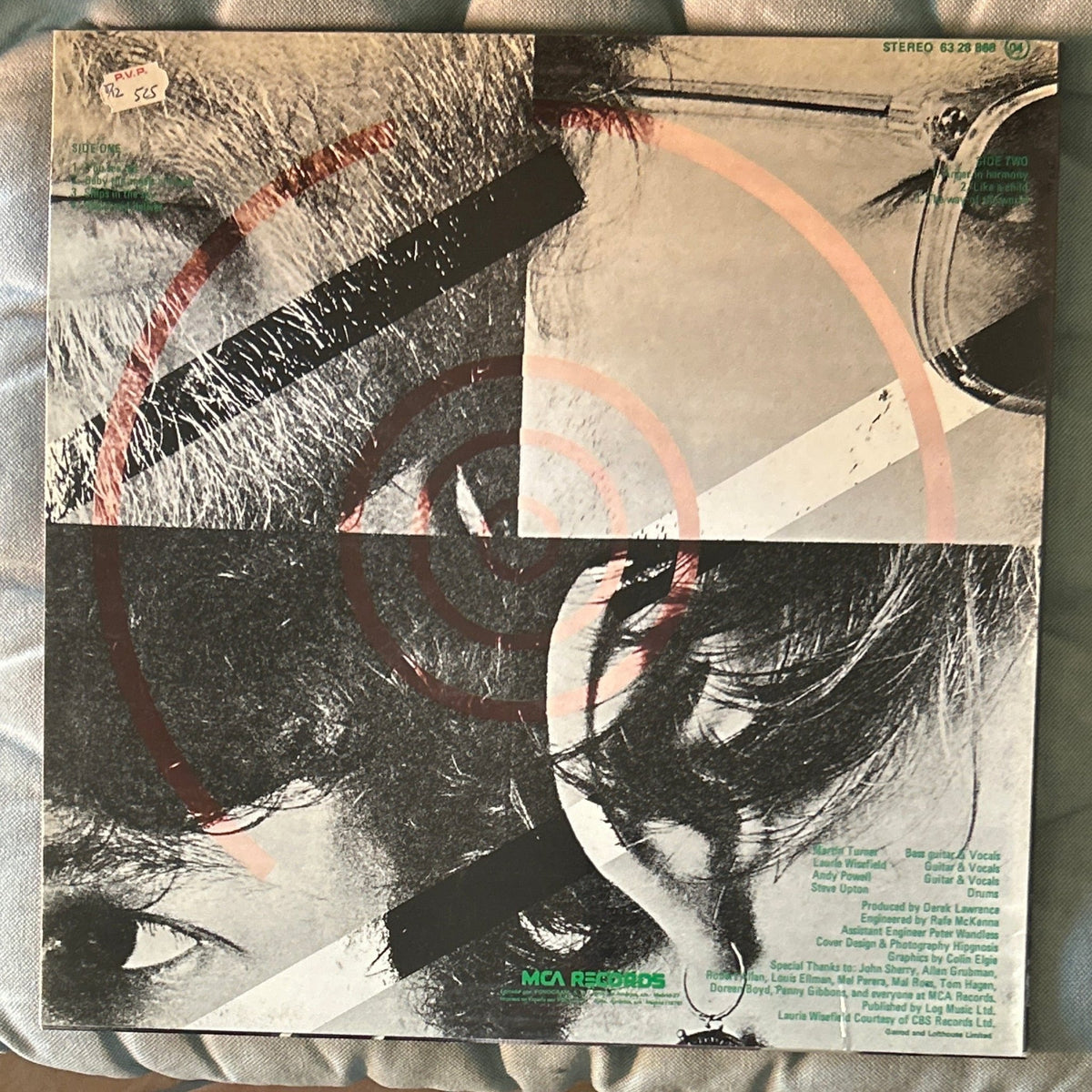 LP Wishbone Ash – No Smoke Without Fire 2ª Mano - DISCOS NAKASHA
