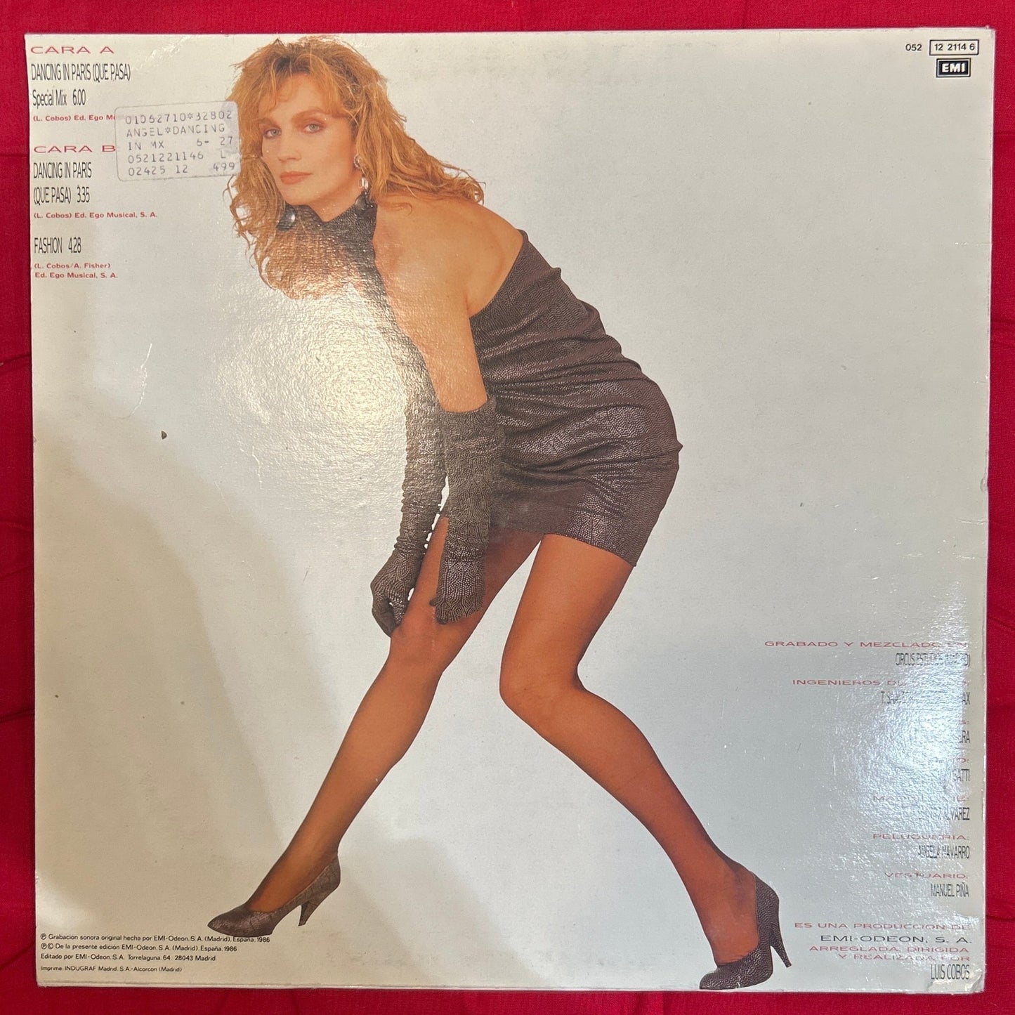 MAXISINGLE Angel – Dancing In Paris (Que Pasa) 2ª Mano - DISCOS NAKASHA
