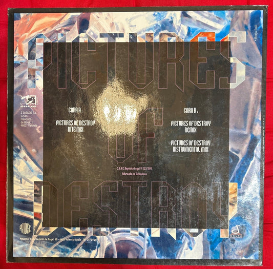 MAXISINGLE Carlos Solís – Pictures Of Destroy 2ª Mano - DISCOS NAKASHA