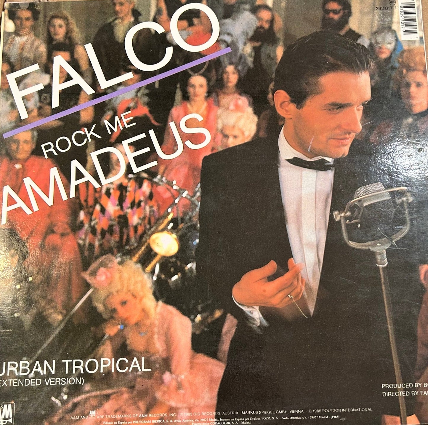 MAXISINGLE Falco – Rock Me Amadeus 2ª Mano (Producto exclusivo recogida en tienda) - DISCOS NAKASHA