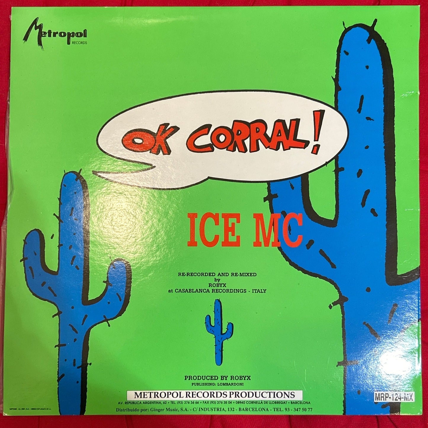 MAXISINGLE ICE MC – Ok Corral! 2ª Mano (Producto exclusivo recogida en tienda) - DISCOS NAKASHA
