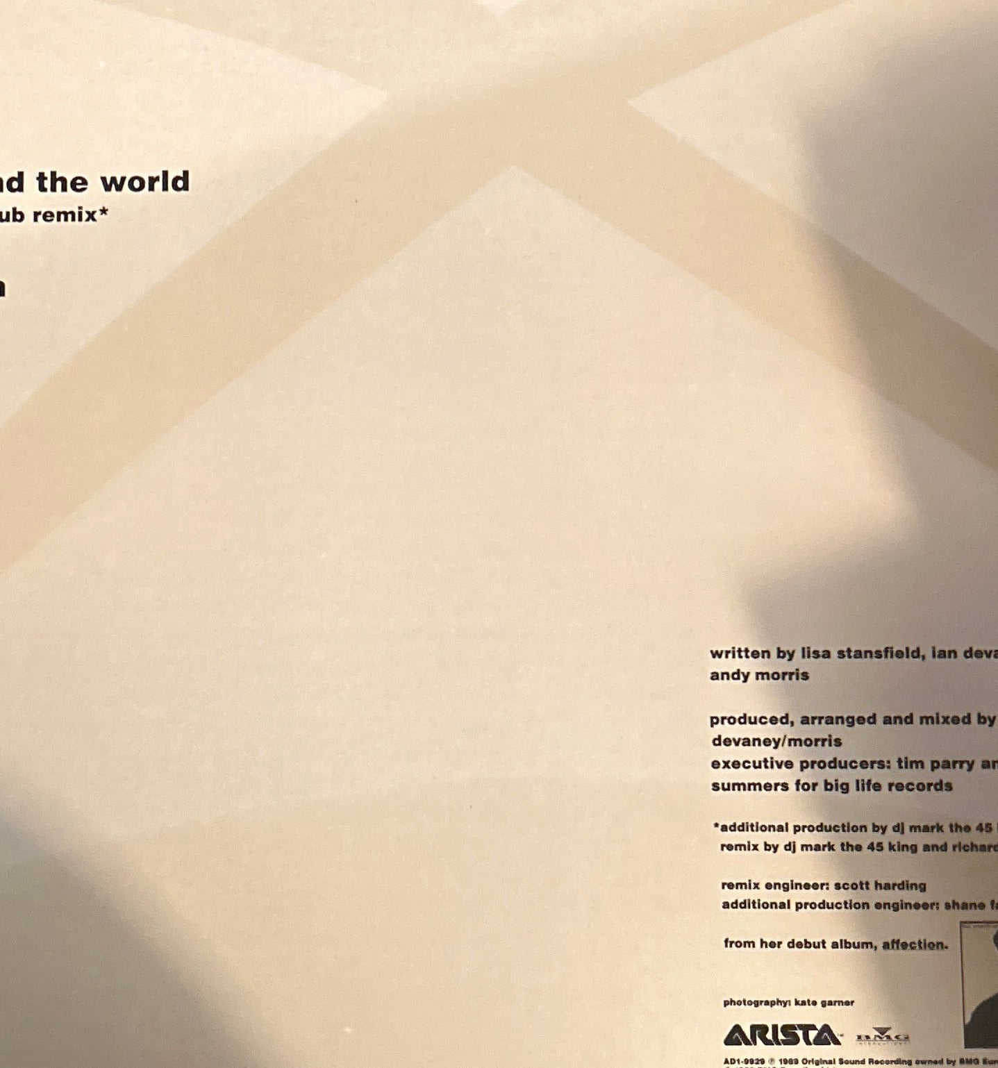MAXISINGLE Lisa Stansfield – All Around The World 2ª Mano - DISCOS NAKASHA