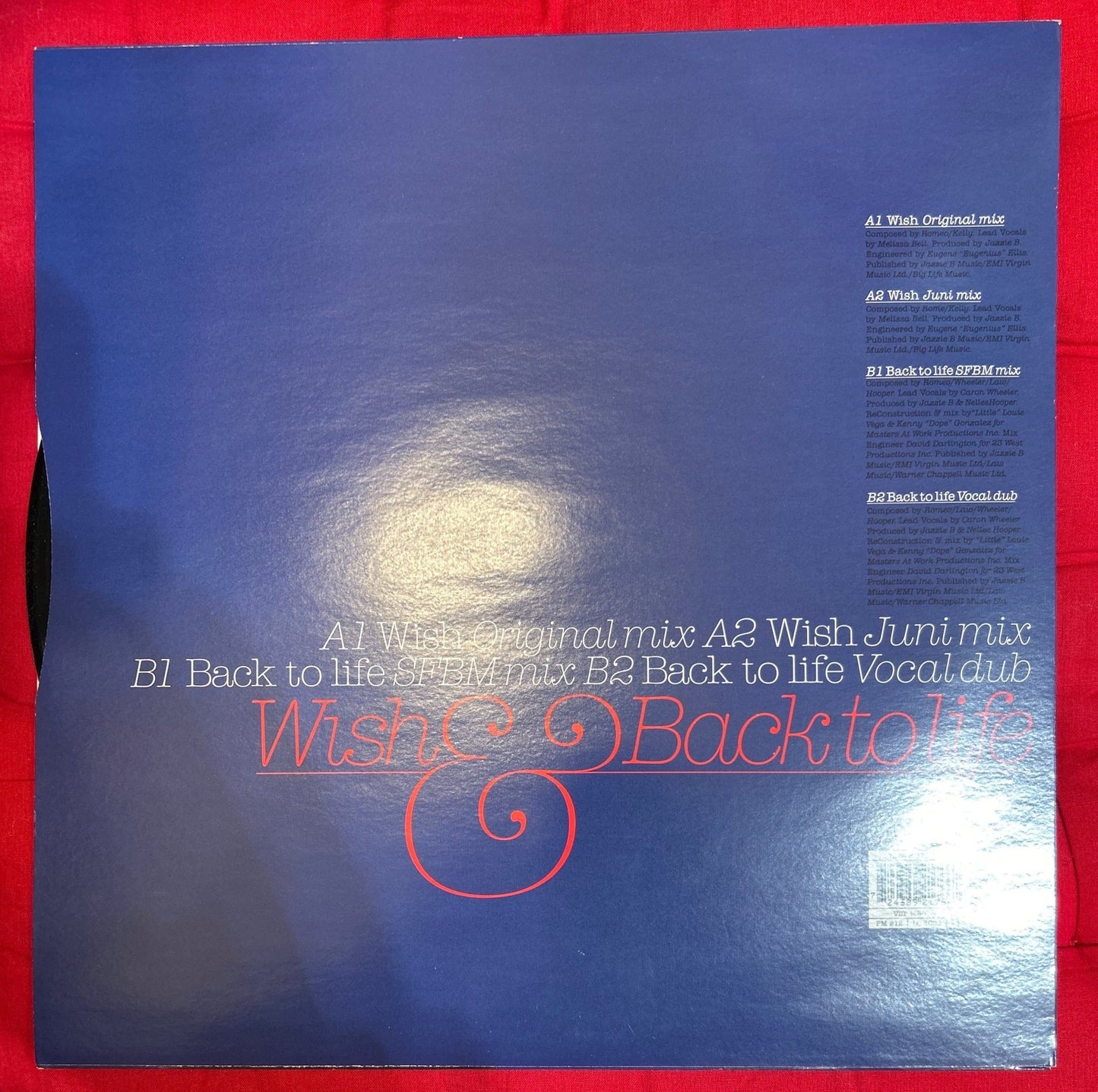MAXISINGLE Soul II Soul – Wish 2ª Mano - DISCOS NAKASHA
