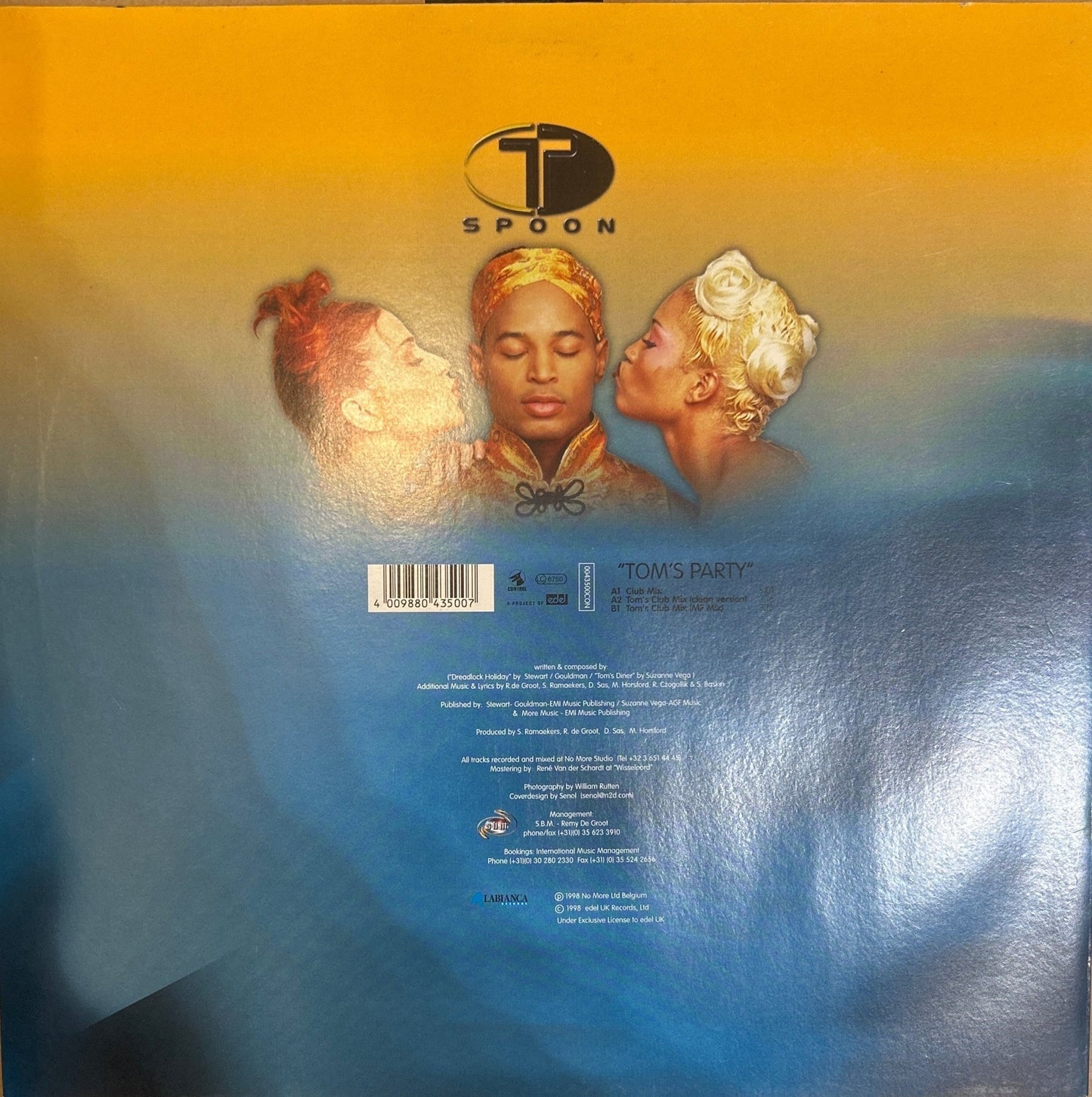 MAXISINGLE T - Spoon – Tom's Party 2ª Mano - DISCOS NAKASHA