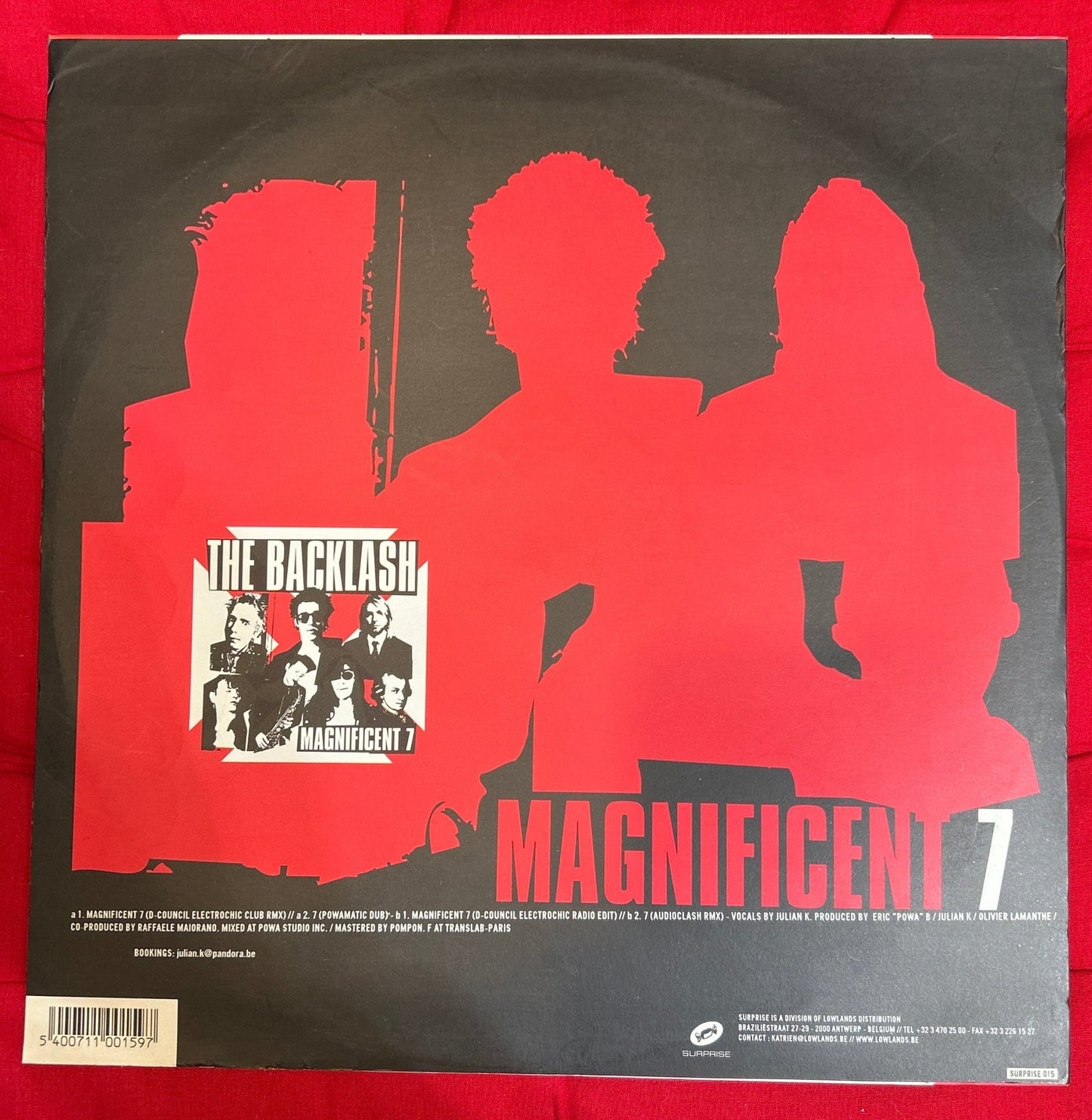 MAXISINGLE The Backlash – Magnificent 7 2ª Mano - DISCOS NAKASHA