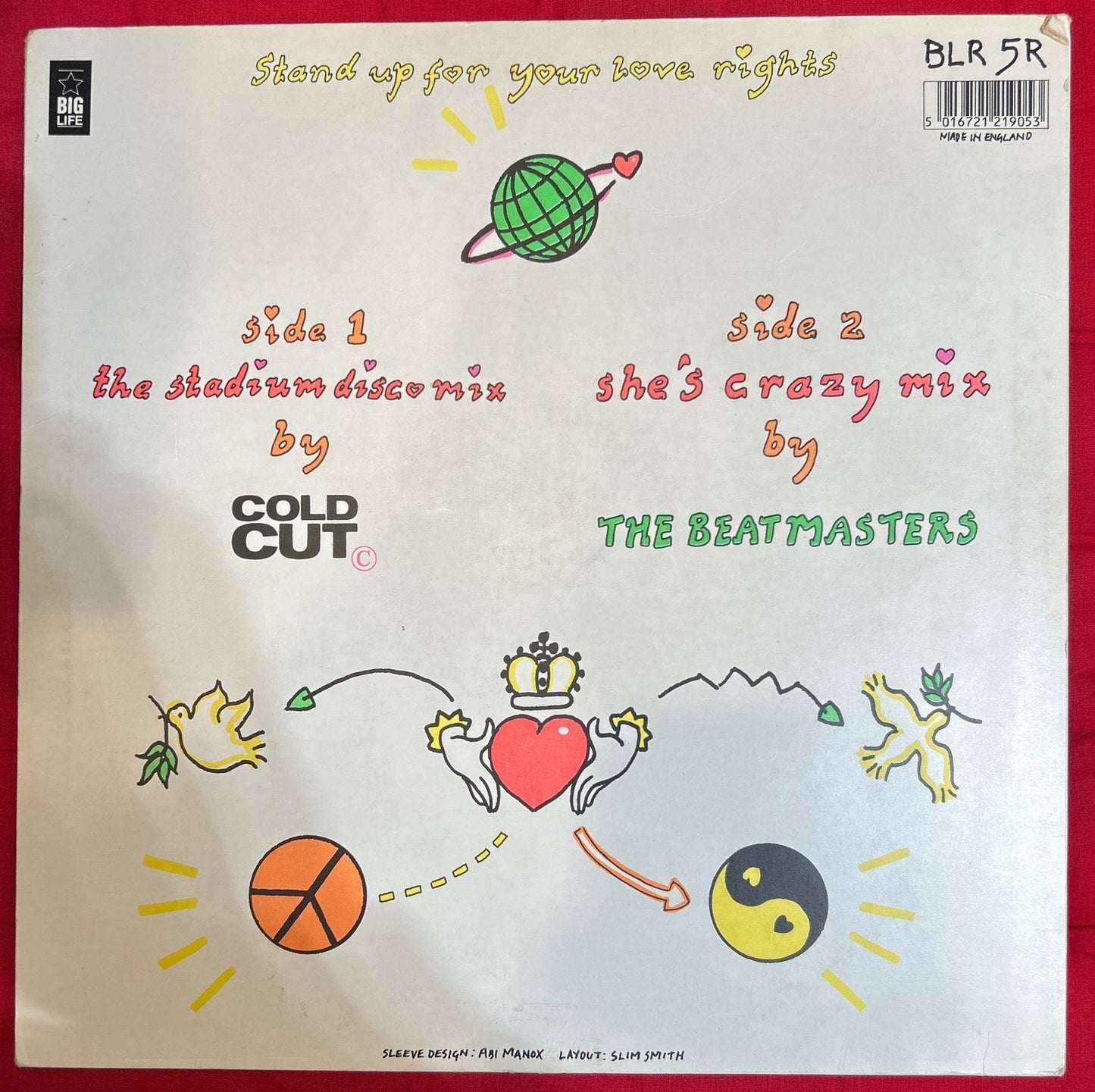 MAXISINGLE Yazz – Stand Up For Your Love Rights (The Remixes) 2ª Mano - DISCOS NAKASHA