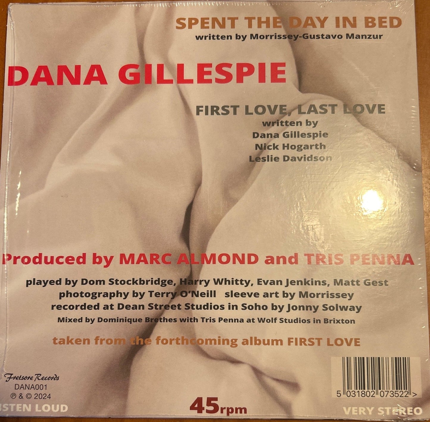 SINGLE Dana Gillespie – Spent The Day In Bed 2ª Mano - DISCOS NAKASHA