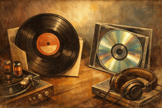 CD frente a vinilo: qué formato te conviene - DISCOS NAKASHA