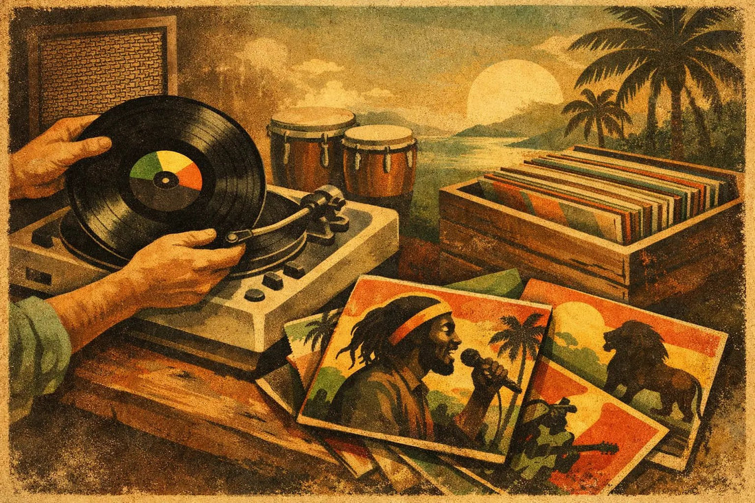 Cómo elegir vinilos de reggae originales - DISCOS NAKASHA