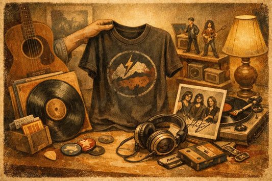 Cómo encontrar merchandising musical exclusivo - DISCOS NAKASHA
