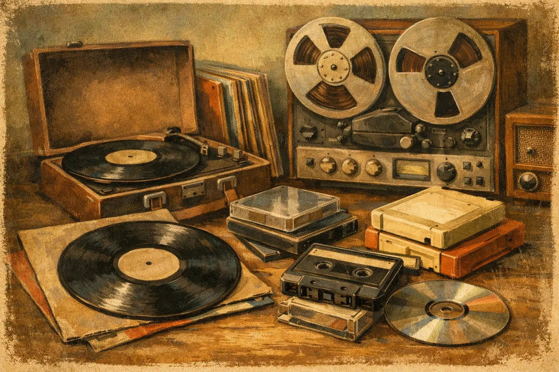 Guía de formatos musicales físicos para comprar - DISCOS NAKASHA