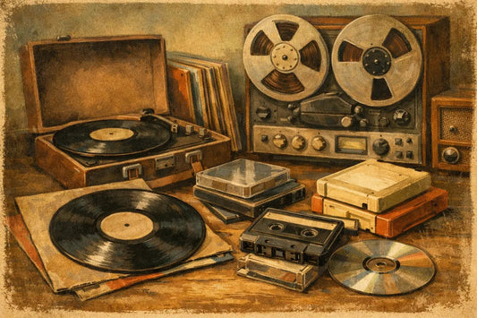 Guía de formatos musicales físicos para comprar - DISCOS NAKASHA