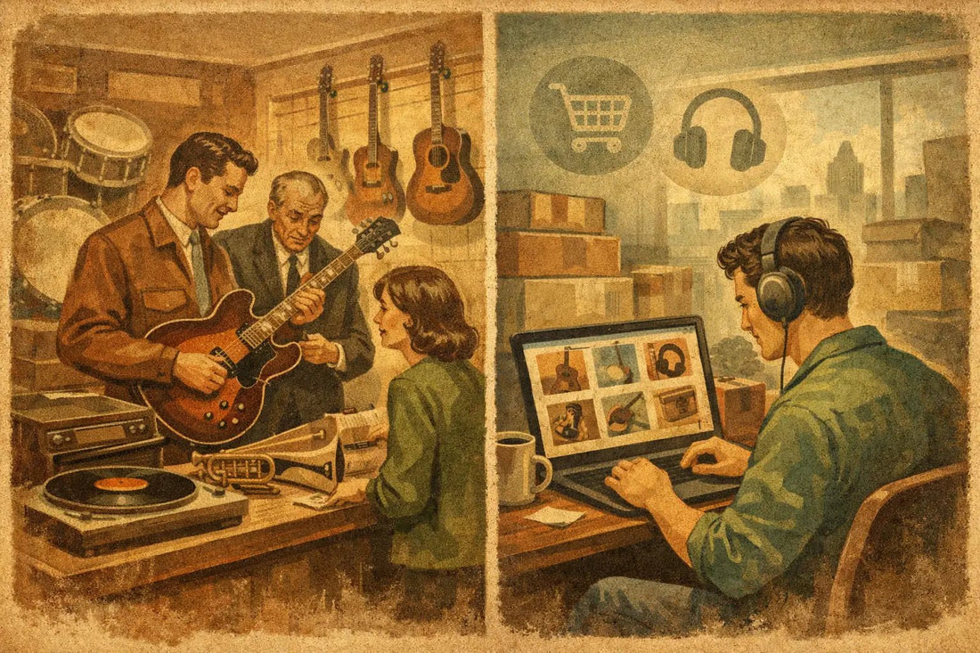 Tienda especializada o marketplace musical: cuál elegir - DISCOS NAKASHA