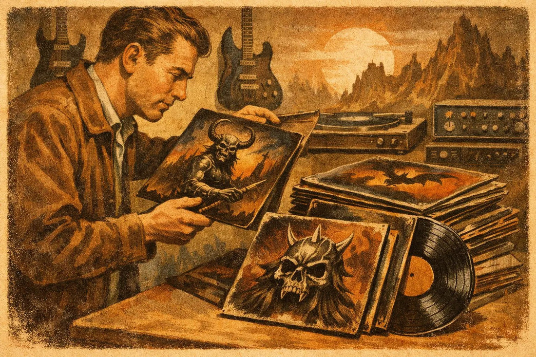Vinilos de heavy metal segunda mano: qué mirar - DISCOS NAKASHA