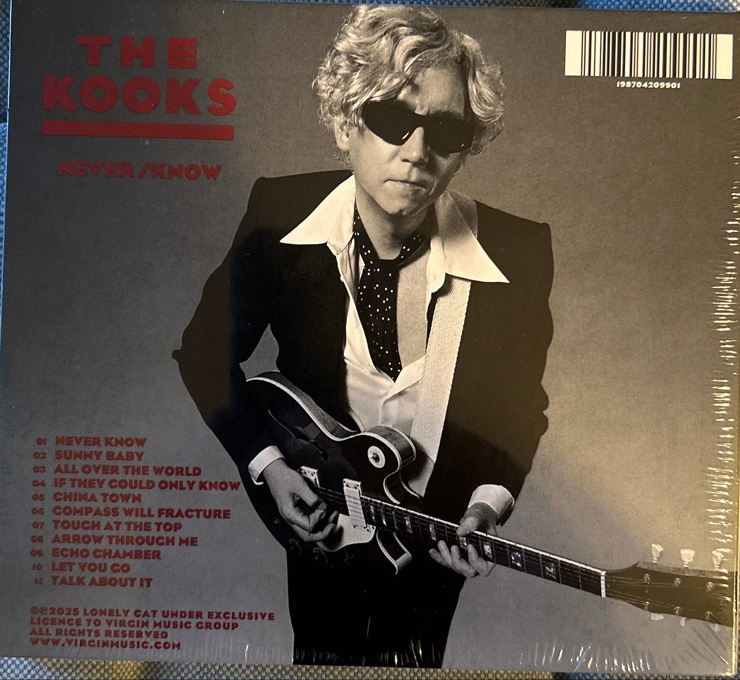 CD The Kooks ‎– Never/Know Nuevo precintado