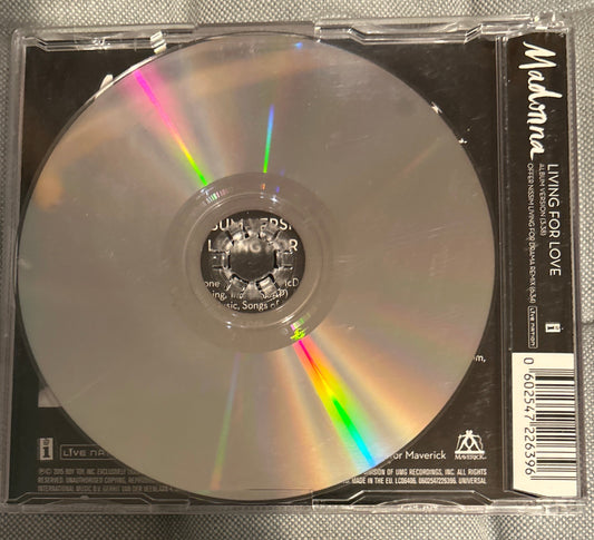 CDSINGLE Madonna ‎– Living For Love 2ª Mano