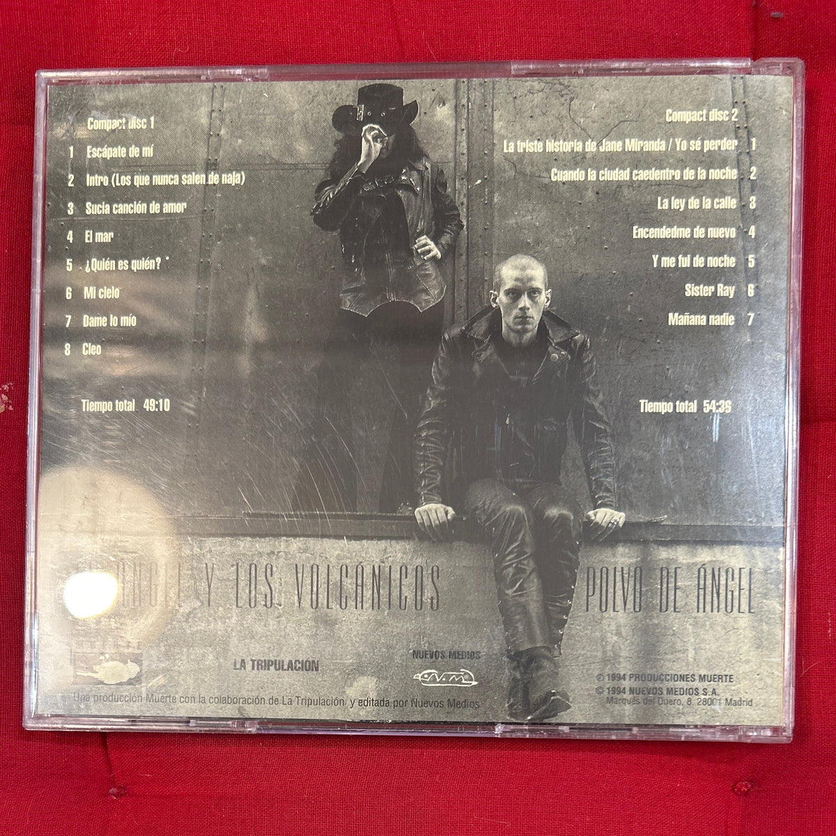 CD El Ángel Y Los Volcánicos ‎– Polvo De Ángel 2ª Mano
