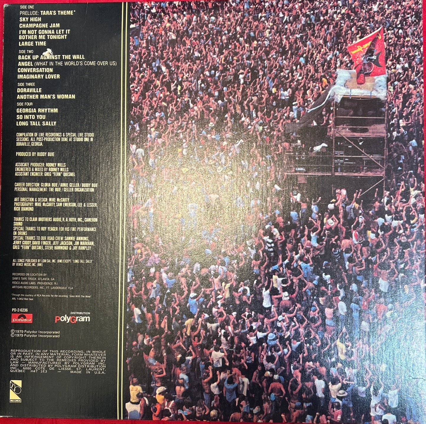 LP Atlanta Rhythm Section ‎– Are You Ready! punch- hole 2ª Mano